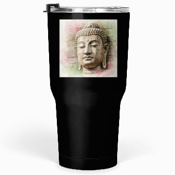 Discover Ethereal Buddha Face Art Tumblers 30 Oz