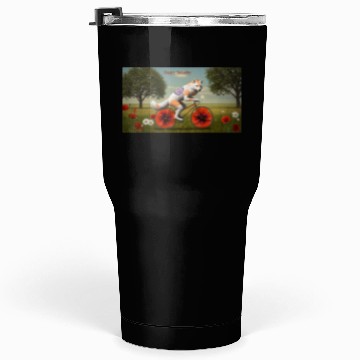 Discover A striking anthropomorphic white wolf  Tumblers 30 Oz