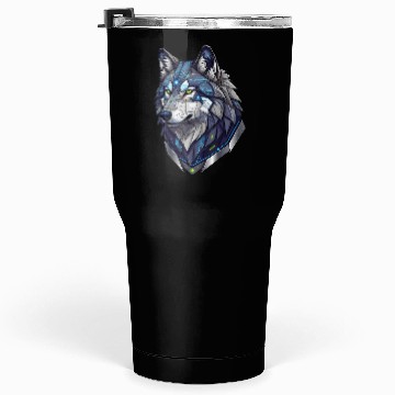 Discover Cyber Wolf Sentinel Tumblers 30 Oz