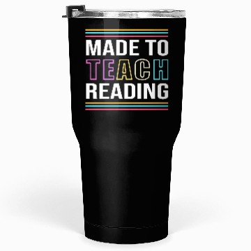 Discover Back To School Reading Teacher Tumblers 30 Oz