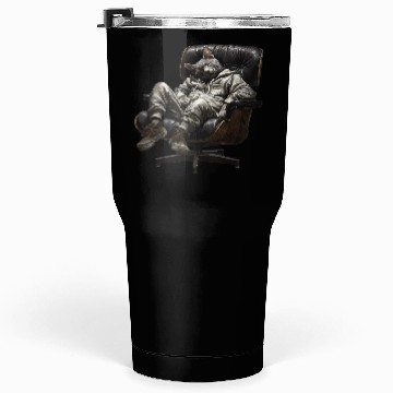 Discover Chill Catnap Cat in Casual Tumblers 30 Oz Lounge