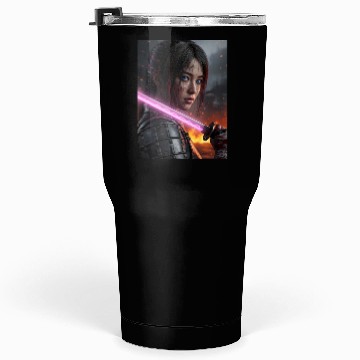 Discover Cyberpunk Samurai Girl Tumblers 30 Oz