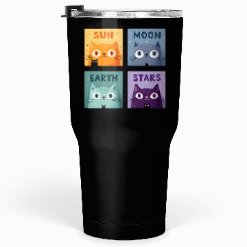 Discover Funny Cat Tumblers 30 Oz | Retro Cat Meme Tumblers 30 Oz