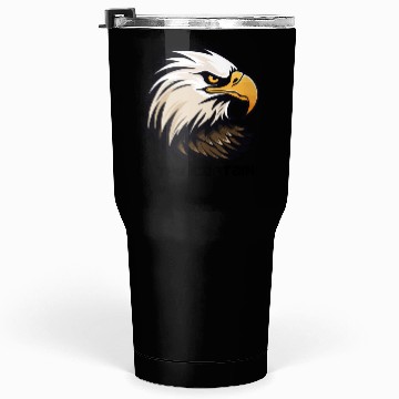 Discover The Captain – Fearless Eagle Face Leadership Tumblers 30 Oz