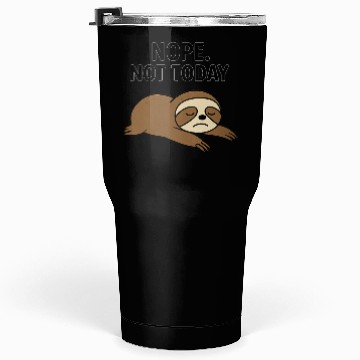 Discover Lazy Sloth Mood Tumblers 30 Oz