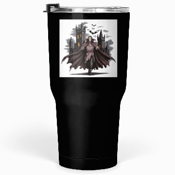 Discover Vampire Count Gothic Castle Print Tumblers 30 Oz