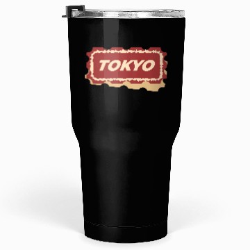 Discover Tokyo Travel Ticket Tumblers 30 Oz