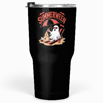 Discover Summerween Beach Ghost Tumblers 30 Oz