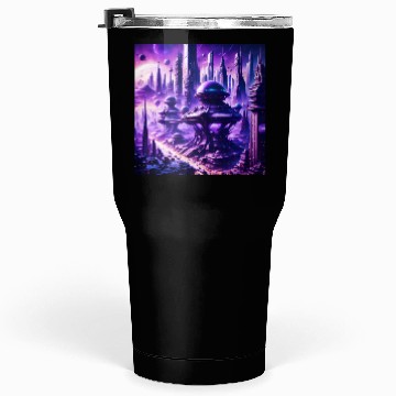 Discover Futuristic Sci-FI Fantasy Alien Planet Tumblers 30 Oz