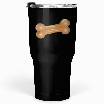 Discover Chew Bone Illustration in a Classic Style Tumblers 30 Oz