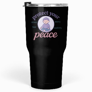 Discover Serene Peaceful Meditation Design Tumblers 30 Oz