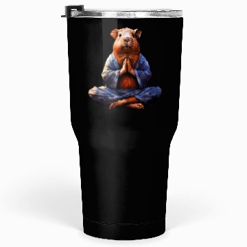 Discover Yoga guinea pig Tumblers 30 Oz