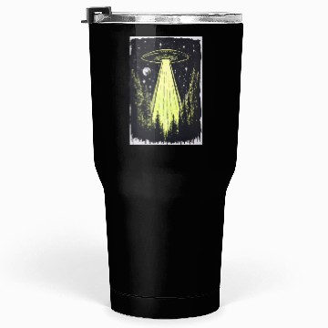 Discover UFO in the Midnight Pines Tumblers 30 Oz