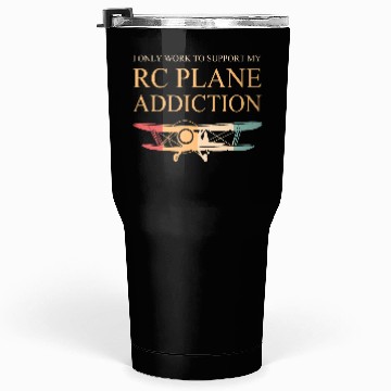 Discover RC Plane Pilot Aircraft Model Plane Tumblers 30 Oz