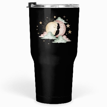 Discover Sun & Moon Embrace Tumblers 30 Oz design