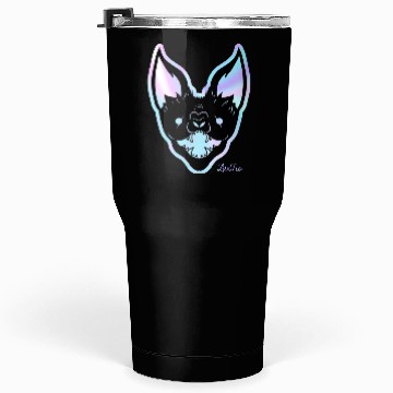 Discover Neon Lit Fierce Bat Design Tumblers 30 Oz