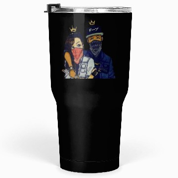 Discover Urban Rebels Masked Duo Tumblers 30 Oz Design