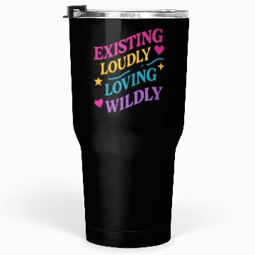 Discover Queer Pride Queer Joy LGBTQ+ Affirmation Trans Tumblers 30 Oz