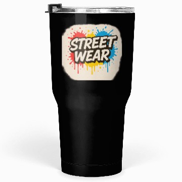 Discover Vibrant Street Wear Graffiti Style Tumblers 30 Oz