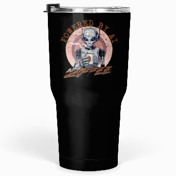 Discover Powered By AI And Coffee Tech Tumblers 30 Oz