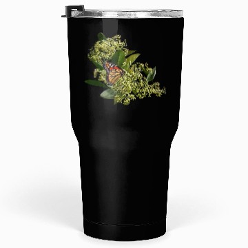 Discover Monarch Butterfly on Euonymus Tumblers 30 Oz