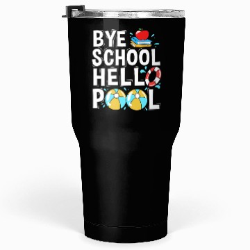 Discover Pool Party Squad Summer Vacation Tumblers 30 Oz