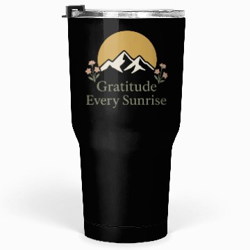 Discover Gratitude Mindfulness Positive Affirmation Daily Tumblers 30 Oz