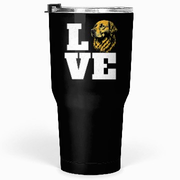 Discover Love Dog Text Design Tumblers 30 Oz