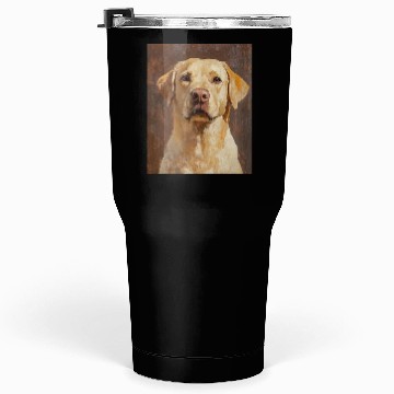 Discover Labrador Pet Portrait Artwork Tumblers 30 Oz