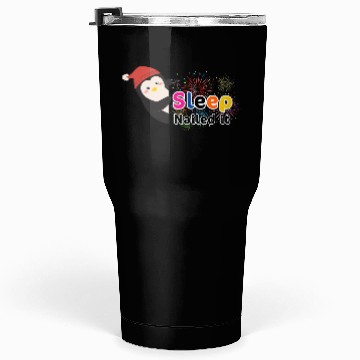 Discover Festive Penguin Sleep Celebration Tumblers 30 Oz