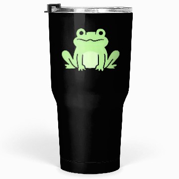 Discover Lime Green Cartoon Frog Design Tumblers 30 Oz