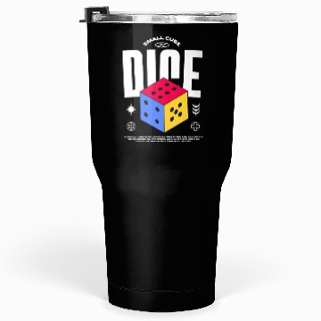 Discover Dice Tumblers 30 Oz | Funny Board Game & RPG Dice