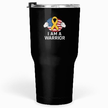 Discover American Warrior of Strength & Awareness Tumblers 30 Oz