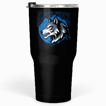 Discover Alpha Force Wolf Emblem Tumblers 30 Oz