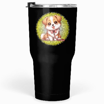 Discover Puppy Sunshine Smile Tumblers 30 Oz