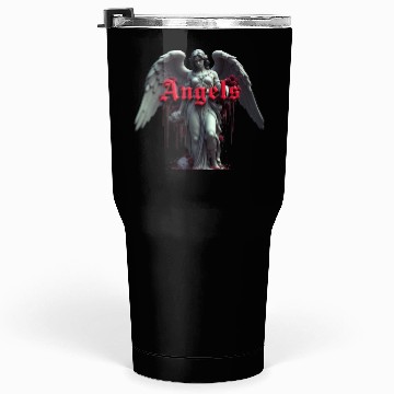 Discover Serene Angel with Red  Tumblers 30 Oz