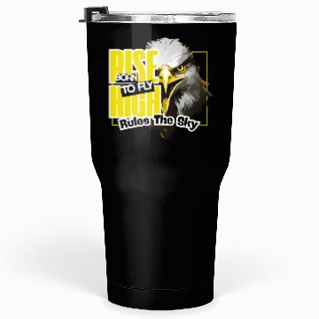 Discover Eagle with Bold Flight Theme Tumblers 30 Oz