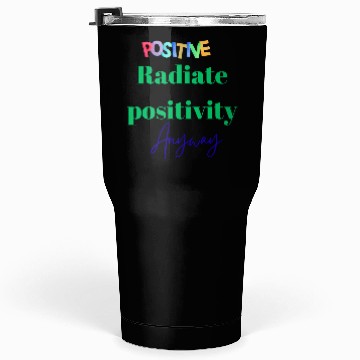 Discover Vibrant Inspirational Typography Tumblers 30 Oz