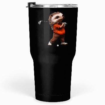 Discover Hedgehog Golf / Golfer Hedgehog Tumblers 30 Oz