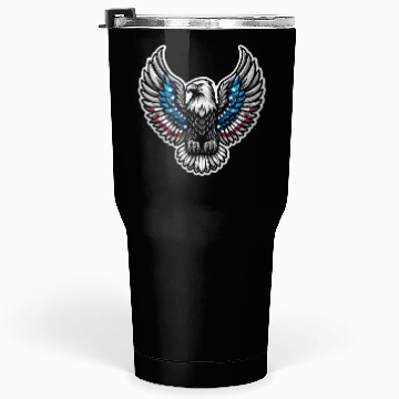 Discover Patriotic Eagle Emblem Tumblers 30 Oz