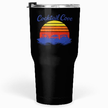 Discover Cocktail Cove Boating Raft Up Tumblers 30 Oz