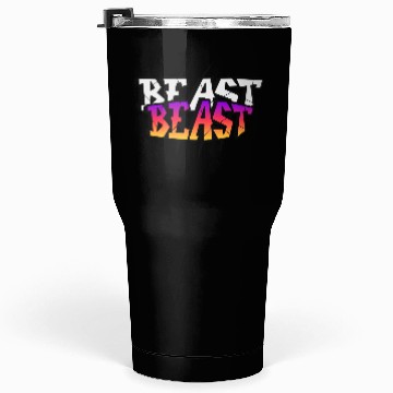 Discover Retro Graffiti Beast Logo Design Tumblers 30 Oz