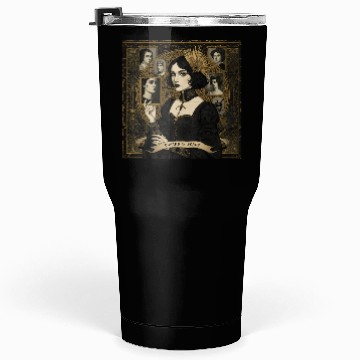 Discover Gothic Portrait with Sunburst Halo Tumblers 30 Oz