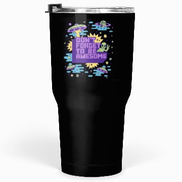 Discover Cosmic Alien Space Adventure Design Tumblers 30 Oz