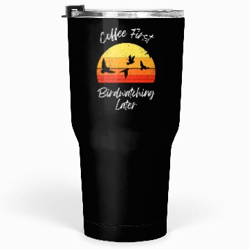 Discover Coffee Fire Birdwatching Sunset Tumblers 30 Oz