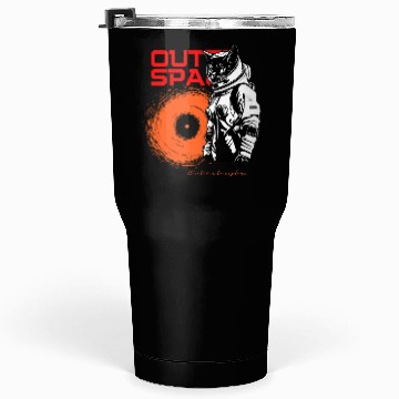 Discover Space Cat Astronaut Adventure Tumblers 30 Oz