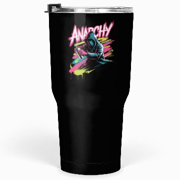 Discover Graffiti-Inspired Hooded Rebel Design Tumblers 30 Oz