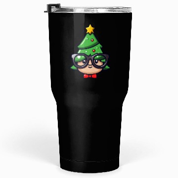Discover Festive Geek Christmas Tree Design Tumblers 30 Oz