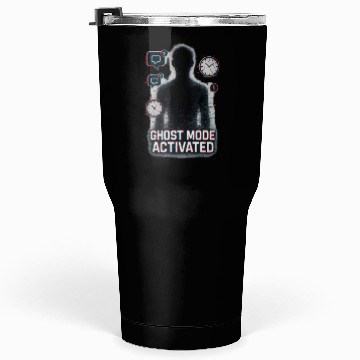 Discover Ghost Mode Activated  Tumblers 30 Oz