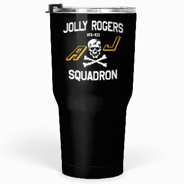 Discover Jolly Rogues Squadron Skull Emblem Tumblers 30 Oz